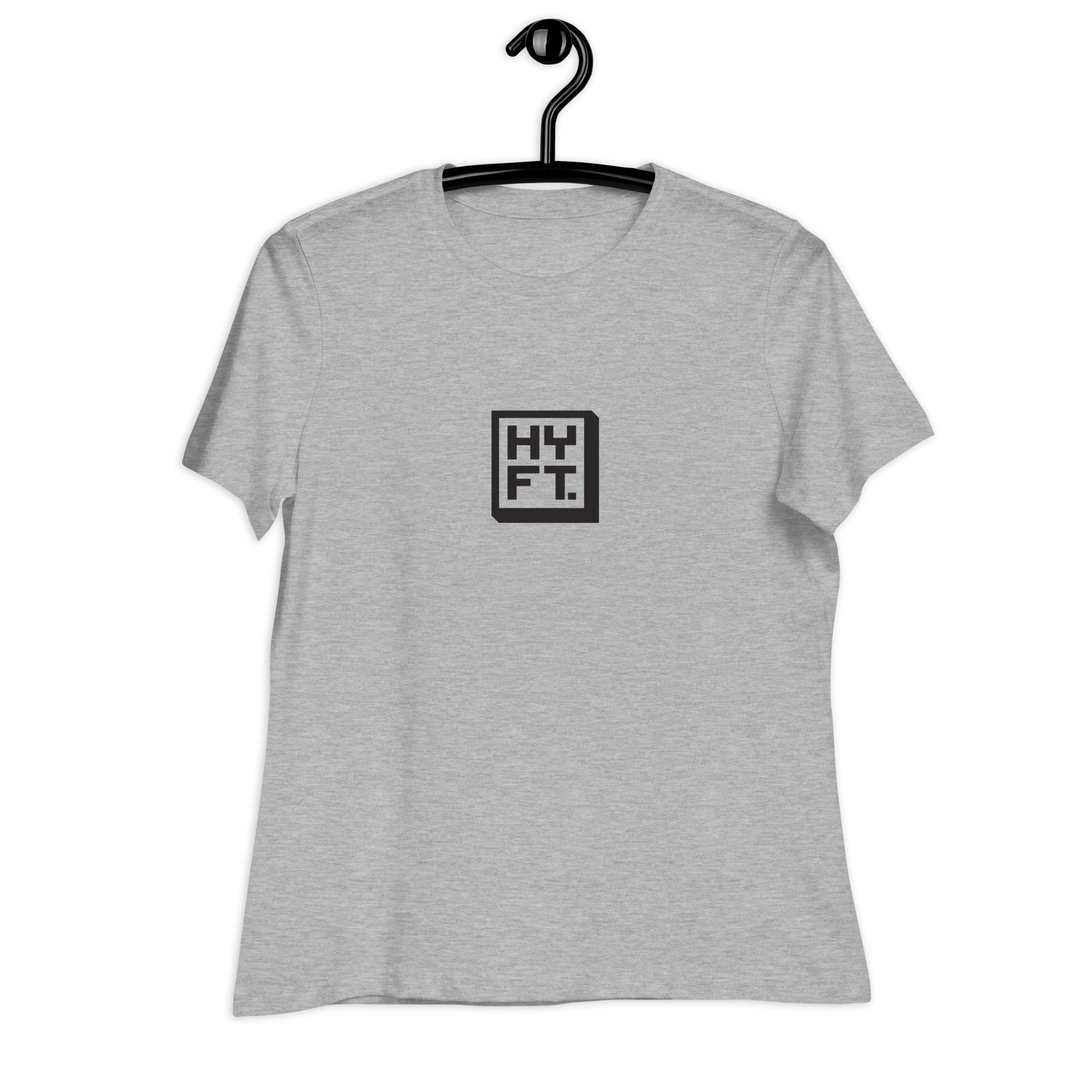 Hoye Fit Boxed Logo - Light Shirts Black Print