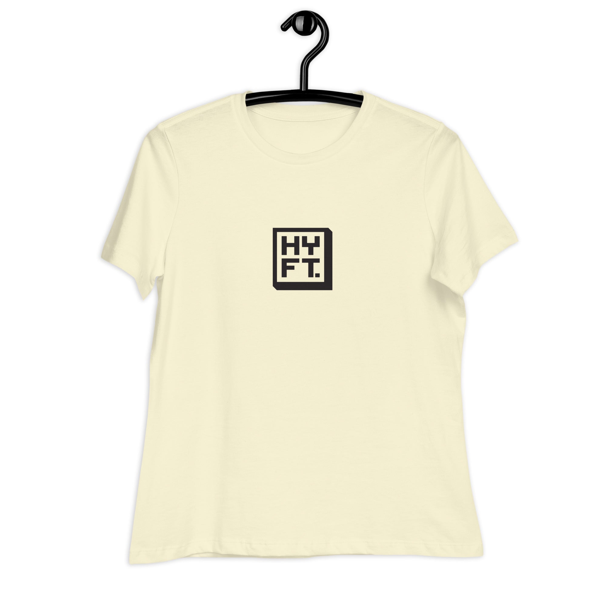 Hoye Fit Boxed Logo - Light Shirts Black Print