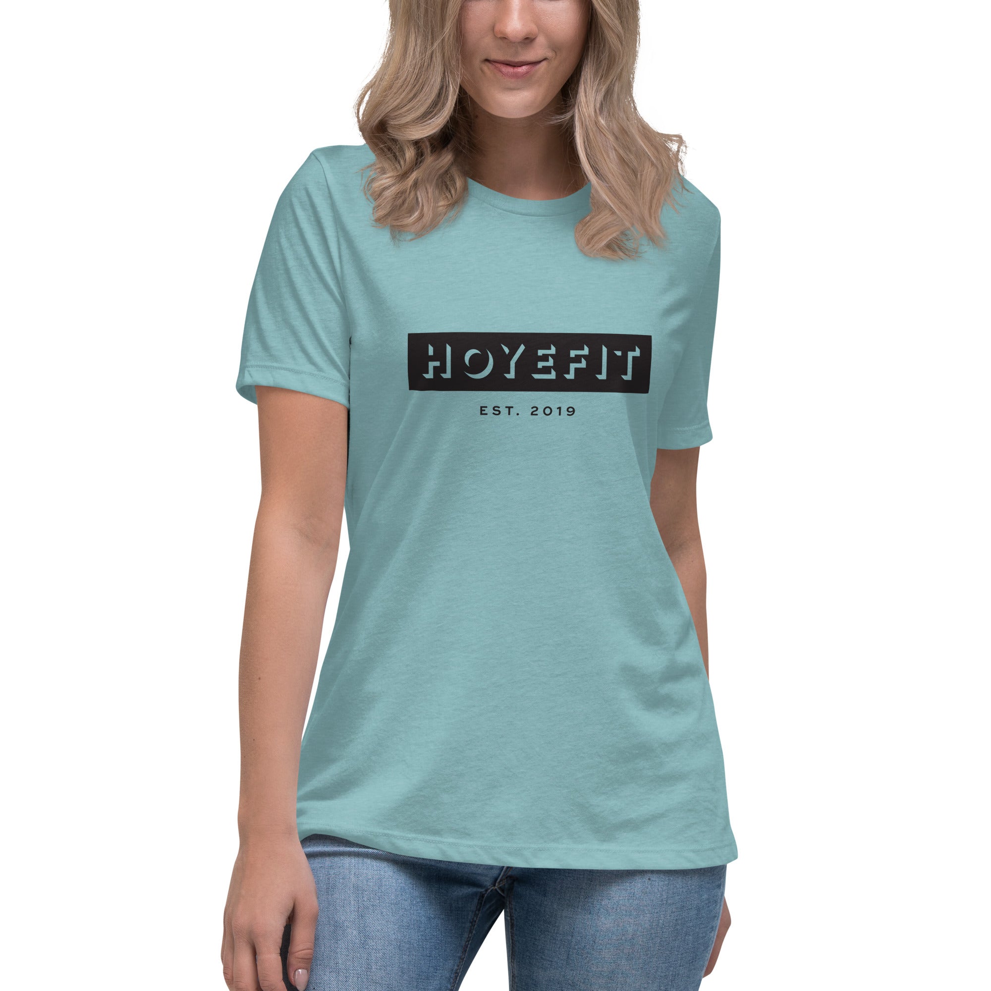 Hoye Fit Drop Logo - Light Shirts Black Print
