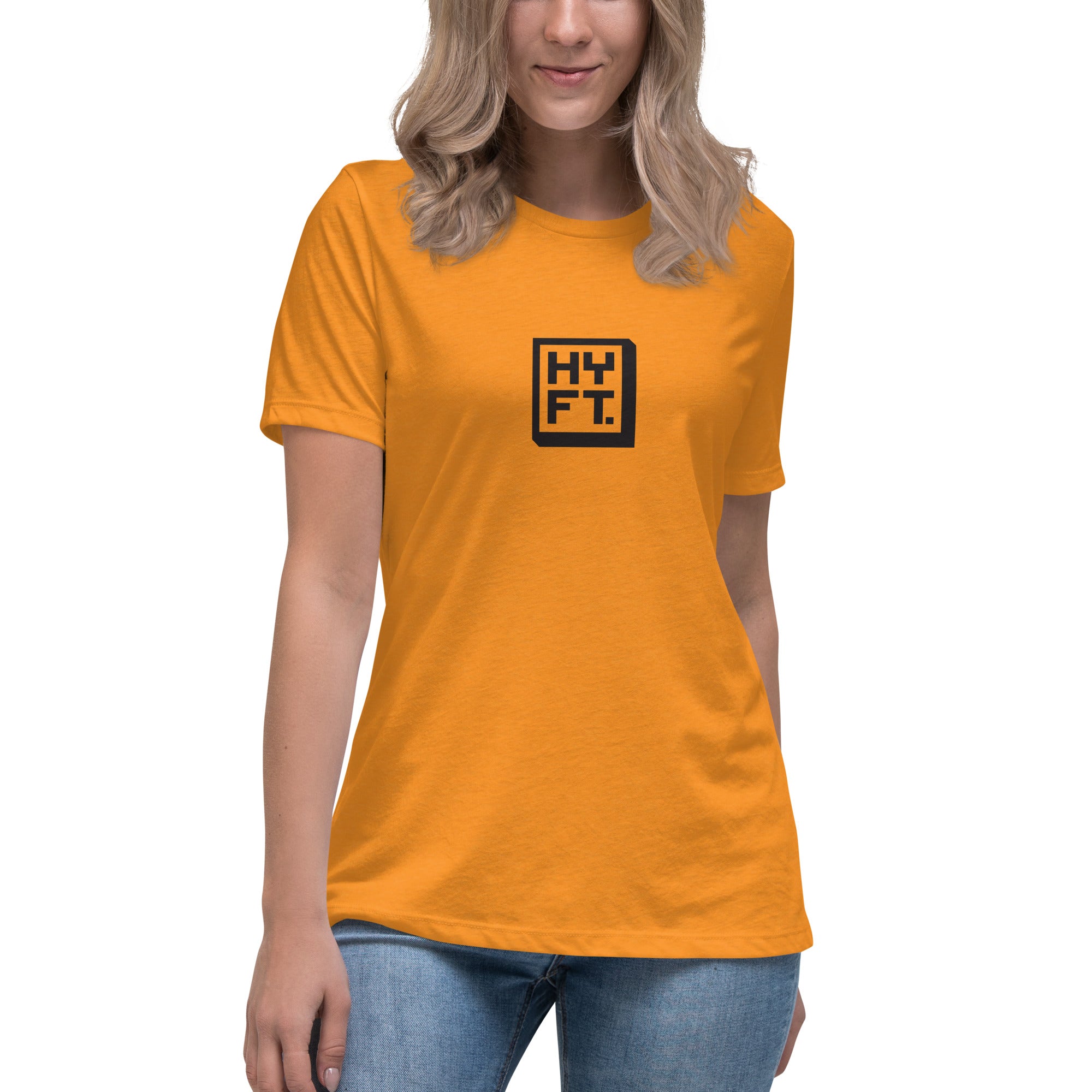 Hoye Fit Boxed Logo - Light Shirts Black Print