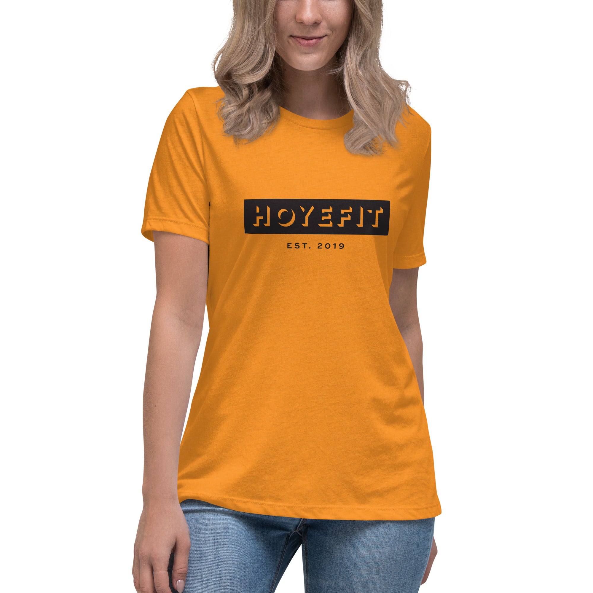 Hoye Fit Drop Logo - Light Shirts Black Print