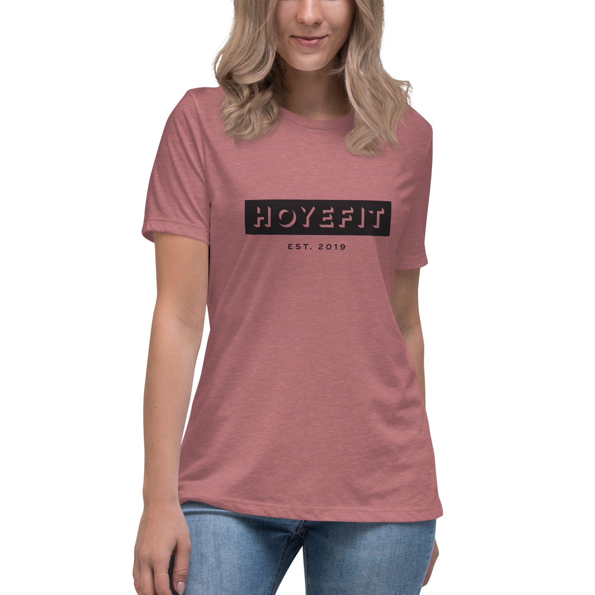 Hoye Fit Drop Logo - Light Shirts Black Print