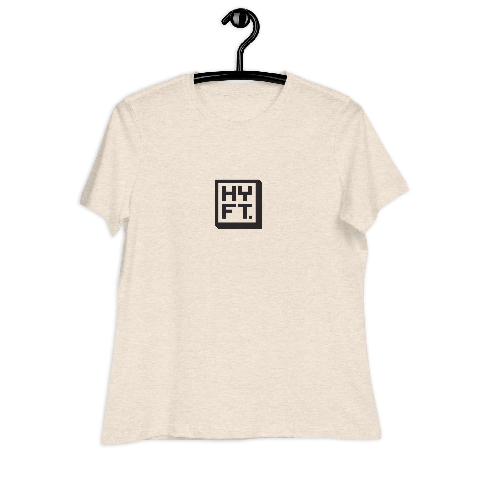 Hoye Fit Boxed Logo - Light Shirts Black Print