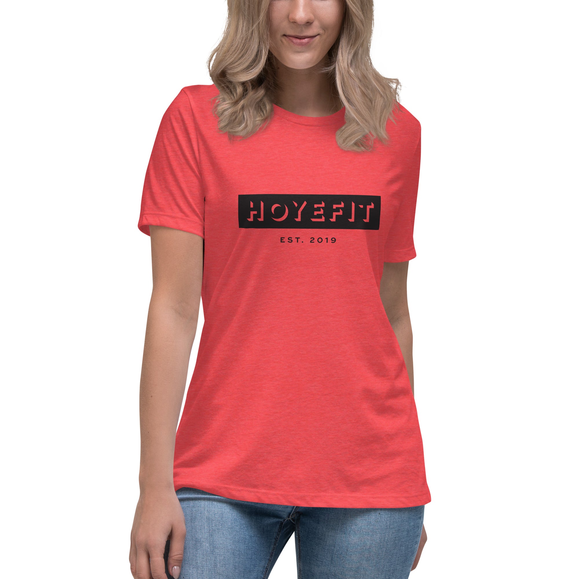 Hoye Fit Drop Logo - Light Shirts Black Print