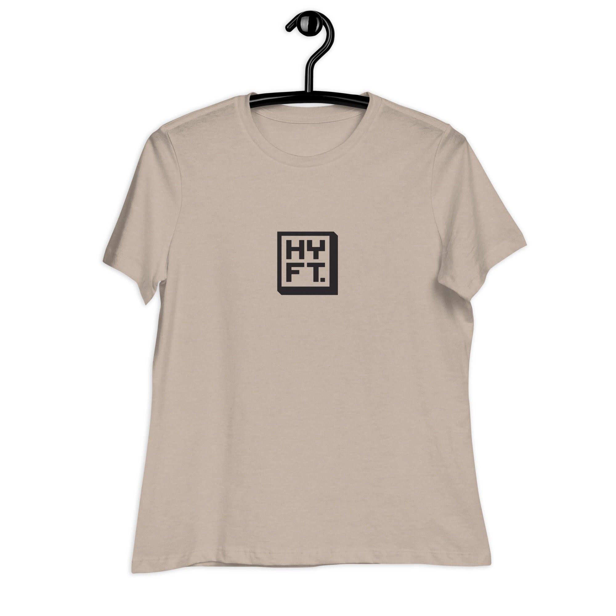 Hoye Fit Boxed Logo - Light Shirts Black Print