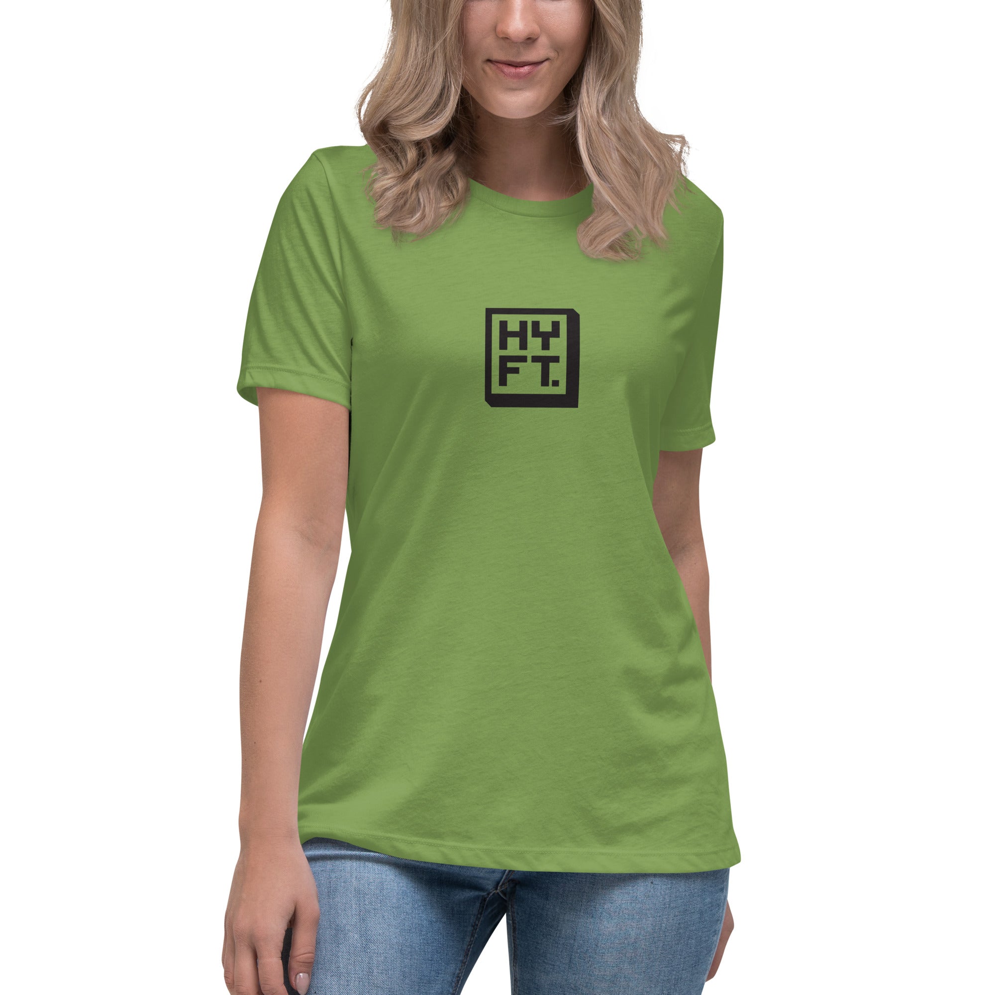 Hoye Fit Boxed Logo - Light Shirts Black Print