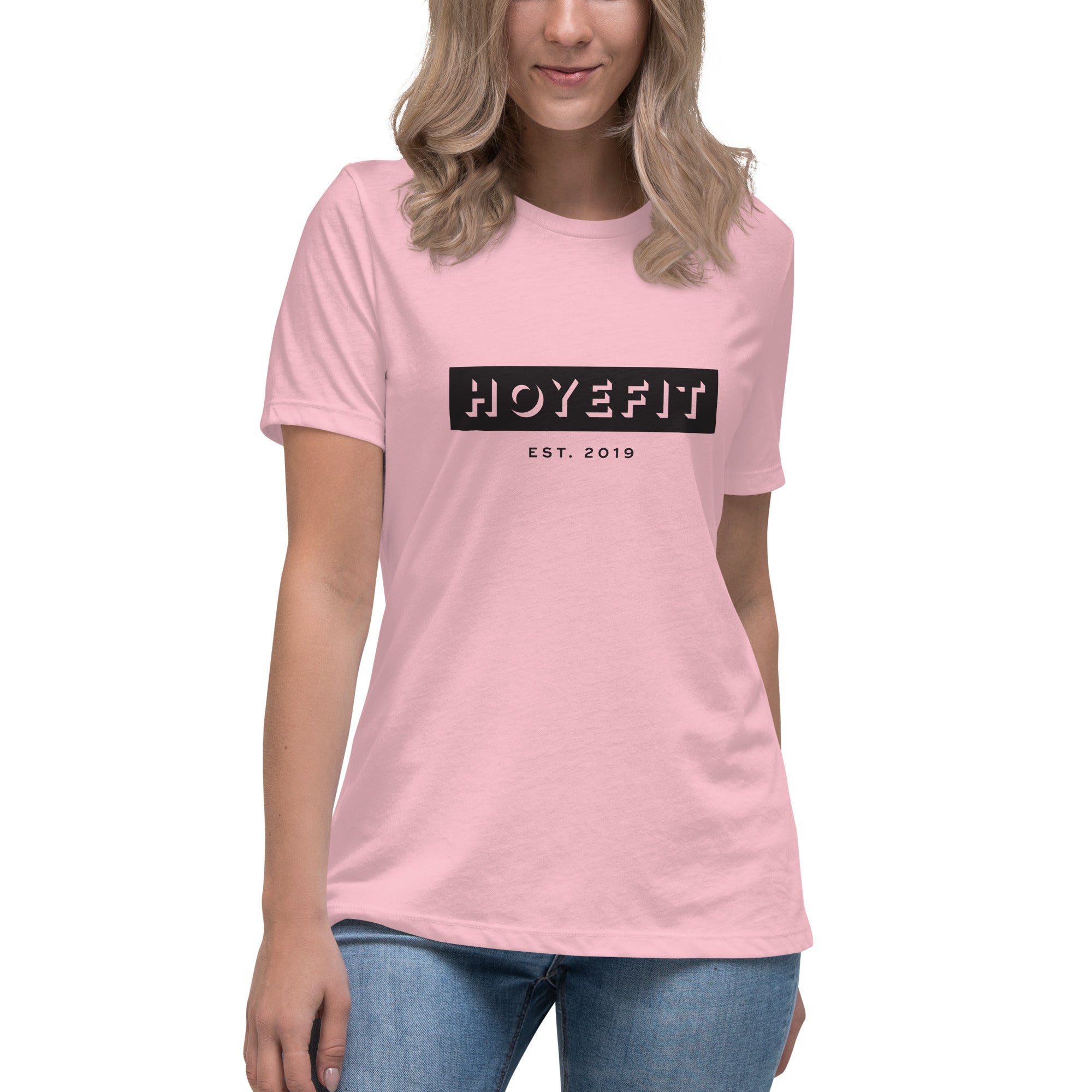 Hoye Fit Drop Logo - Light Shirts Black Print