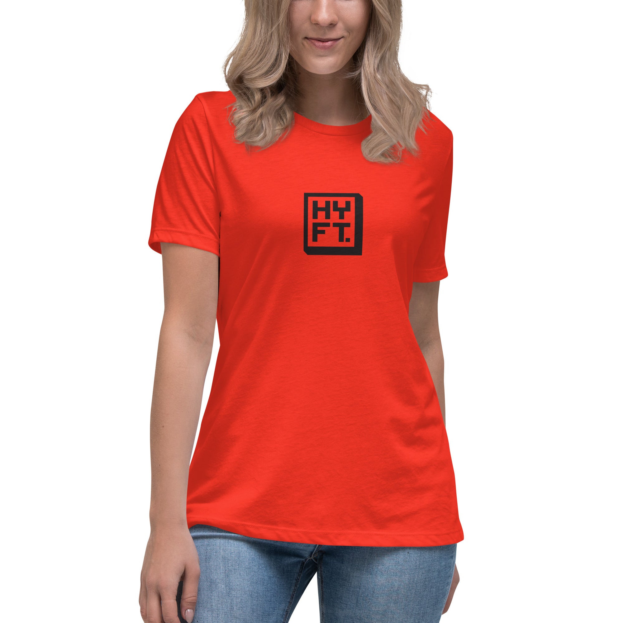 Hoye Fit Boxed Logo - Light Shirts Black Print