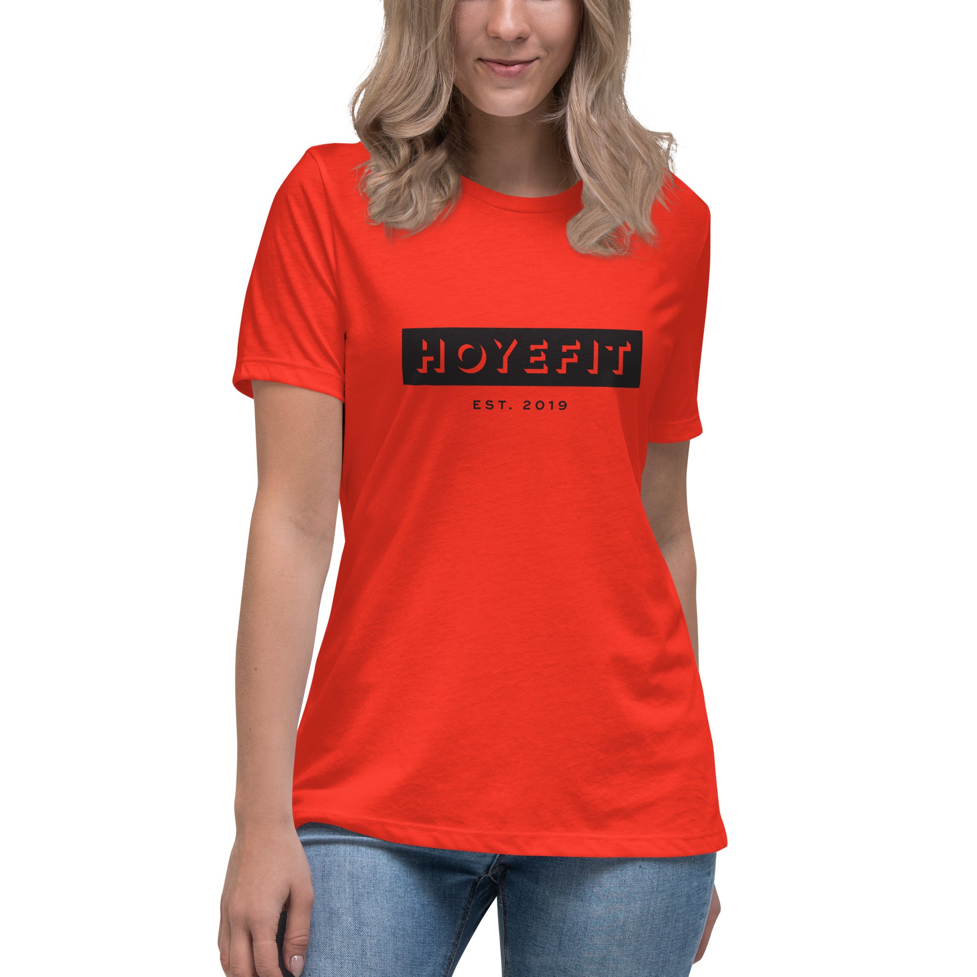 Hoye Fit Drop Logo - Light Shirts Black Print